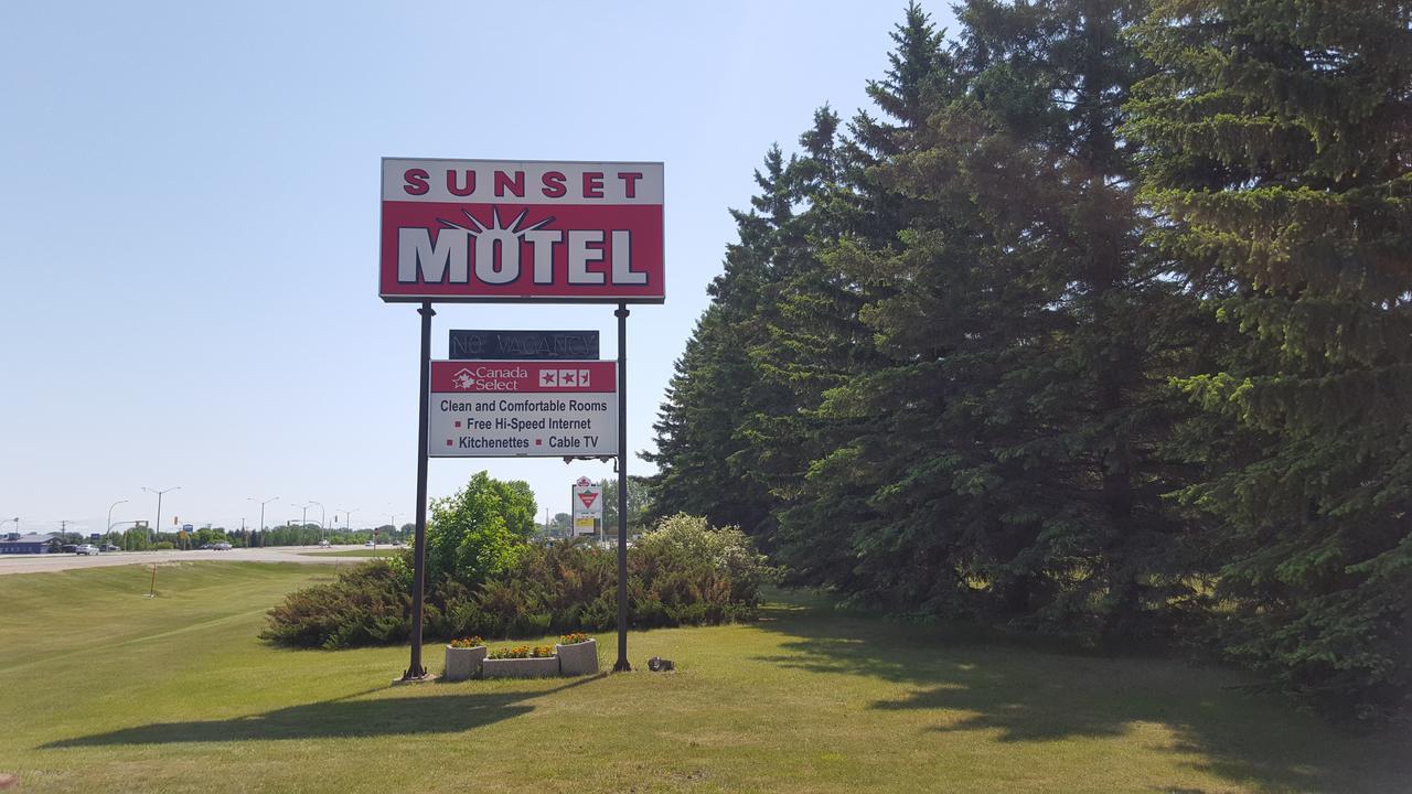 Sunset Motel Portage la Prairie Extérieur photo